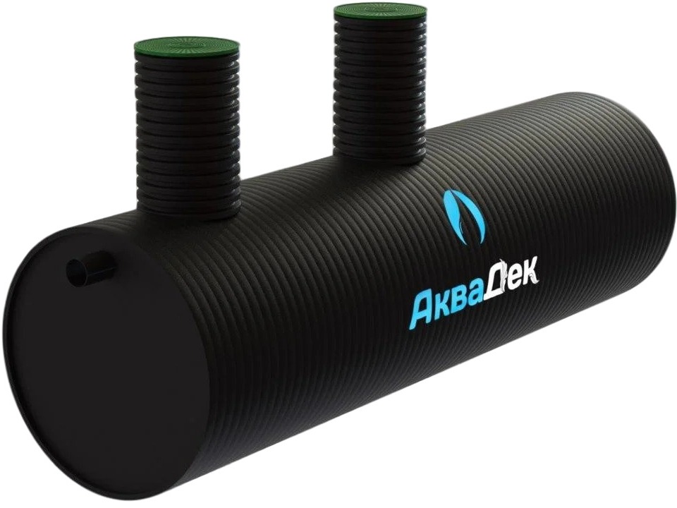 Септик Аквадек 4,0 м.куб. (диаметр: 1200 мм, длина: 3500 мм)