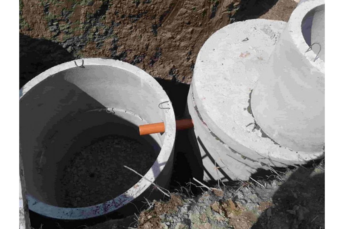 Септик из Ж\Б колец (1,5 метра)