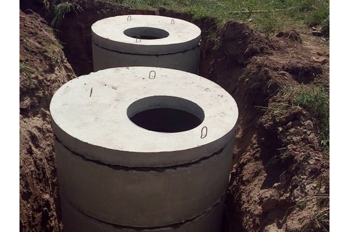 Септик из Ж\Б колец (1,5 метра)