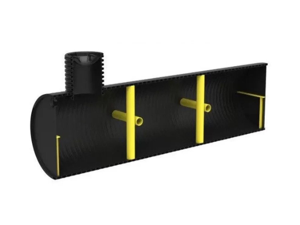 Накопительная емкость КАНН Н 3000 (диаметр: 1000 мм, длина: 3800 мм)