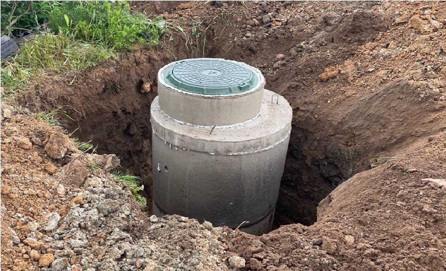 Септик из жб колец